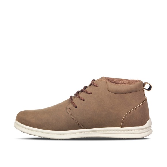 Perry Ellis Portfolio Hampton Brown Suede Chukka Boot - Picture 4 of 13